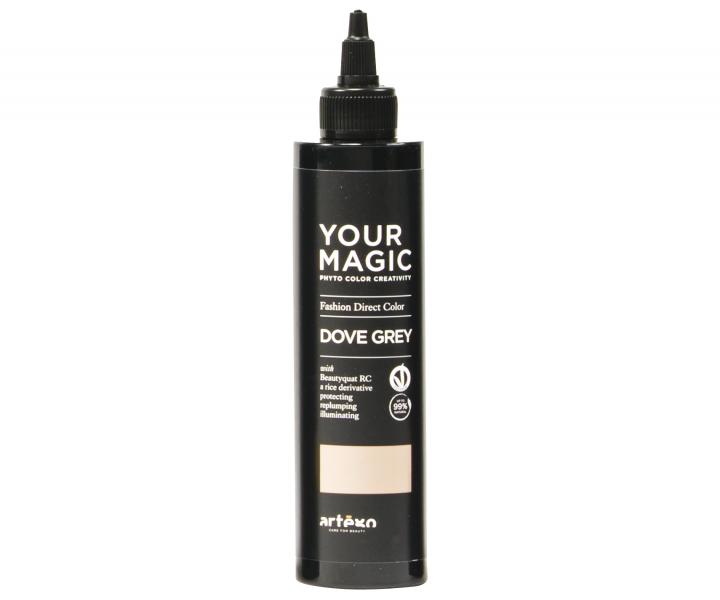 Tnujce pigmenty na vlasy Artgo Your Magic Fashion Direct Color - 200 ml, Dove Grey