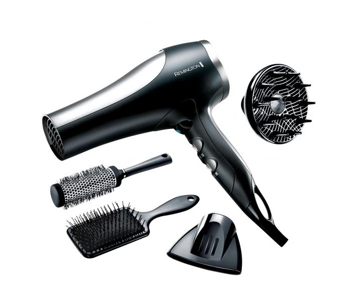 Dar�ekov� sada f�n na vlasy Remington D5017 - �iern�