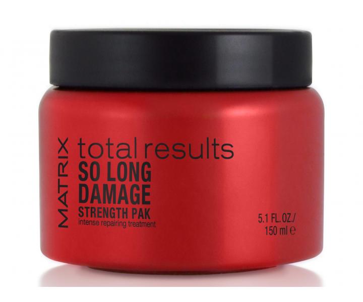 Maska pre l�mav� vlasy Matrix So Long Damage Strength Pak - 150 ml