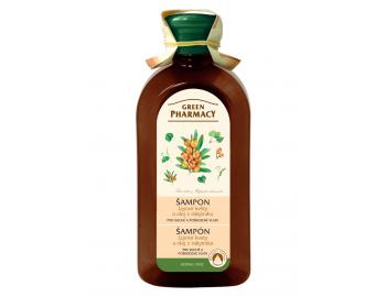 Šampón pre suché a poškodené vlasy s rakytníkovým olejom Green Pharmacy - 350 ml