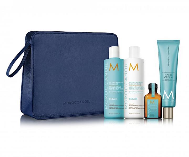 Dar�ekov� sada na regener�ciu such�ch vlasov Moroccanoil Luminous Wonders Repair