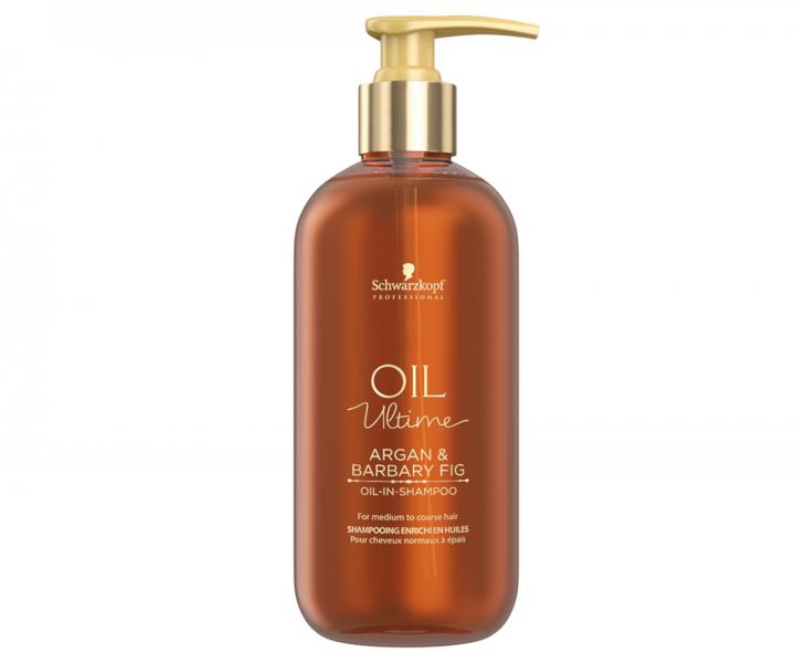 Olejov ampn Schwarzkopf Professional Oil Ultime Argan & Barbary Fig Oil-In-Shampoo - 1000 ml