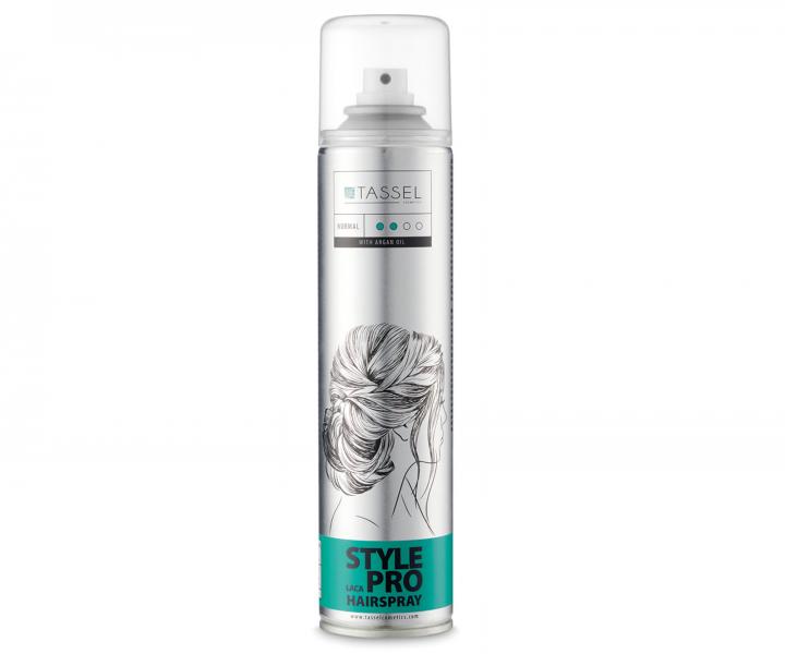 Lak na vlasy so strednou fixciou Tassel Cosmetics Style Pro Hairspray - 300 ml