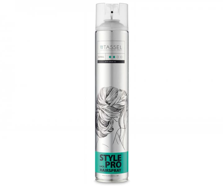 Lak na vlasy so strednou fixciou Tassel Cosmetics Style Pro Hairspray - 750 ml