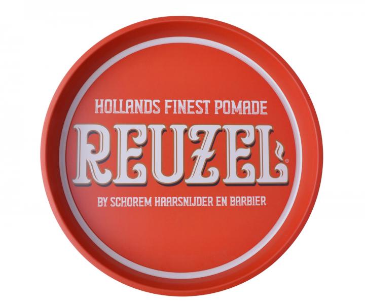Plechov okrhly podnos Reuzel - erven (bonus)