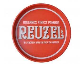 Plechov okrhly podnos Reuzel - erven (bonus)