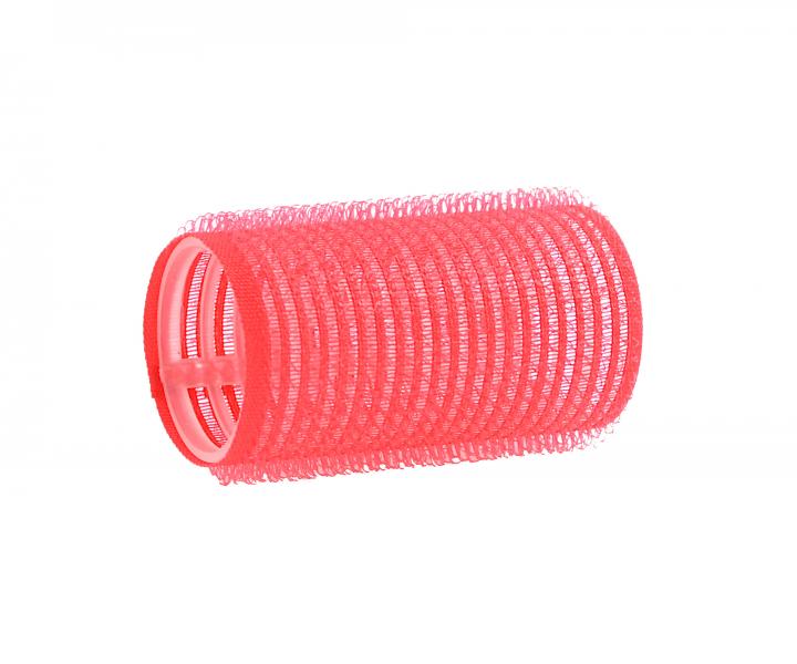 Samodržiace natáčky na vlasy Bellazi Velcro pr. 32 mm - 6 ks, červené