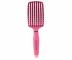 Kefa na roz�es�vanie a f�kanie vlasov Sister Young Ovia Hair Brush - tmavo ru�ov�