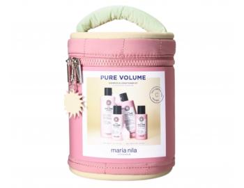 Dar�ekov� sada pre objem jemn�ch vlasov Maria Nila Pure Volume Beauty Bag + kozmetick� ta�ka zdarma