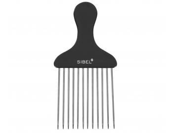 Hrebe na vlnit, kuerav/afro vlasy Sibel 8471027 - ierny