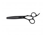 Profesion�lne kadern�cke efila�n� no�nice Fox Barber Expert 6" - 36 zubov, matn� �ierne