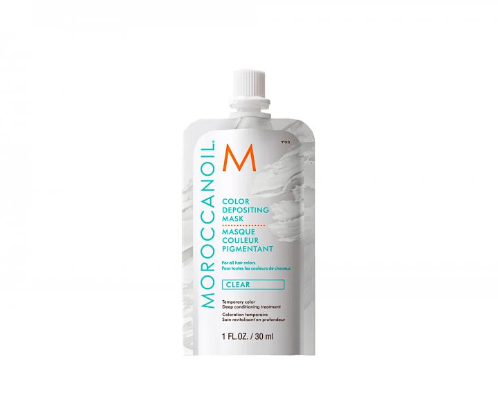 Tnujca maska na vlasy Moroccanoil Color Depositing - Clear, 30 ml