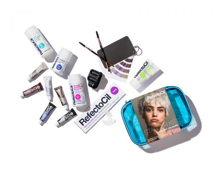 tartovac set farieb na riasy a oboie RefectoCil Basic Colours