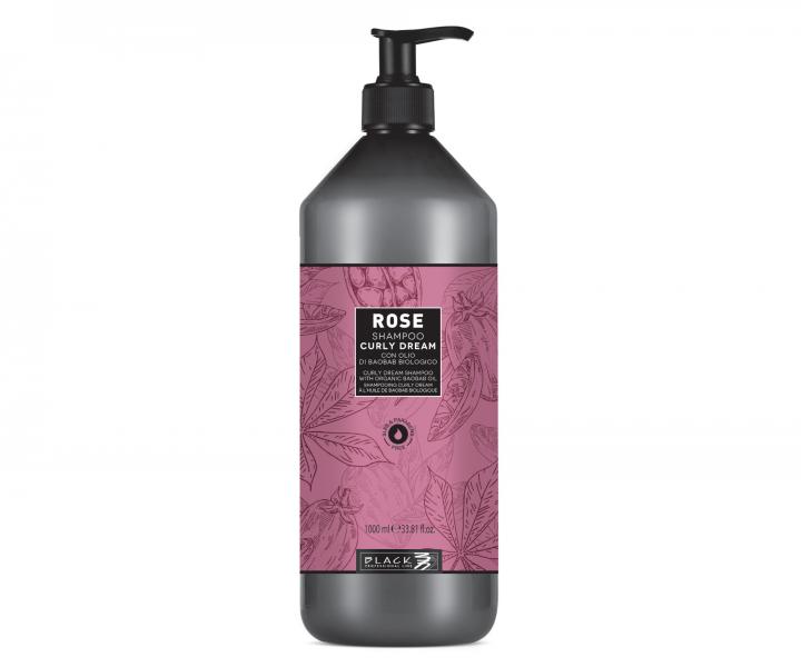 ampn pre vlnit a kuerav vlasy Black Rose Curly Dream Shampoo - 1000 ml