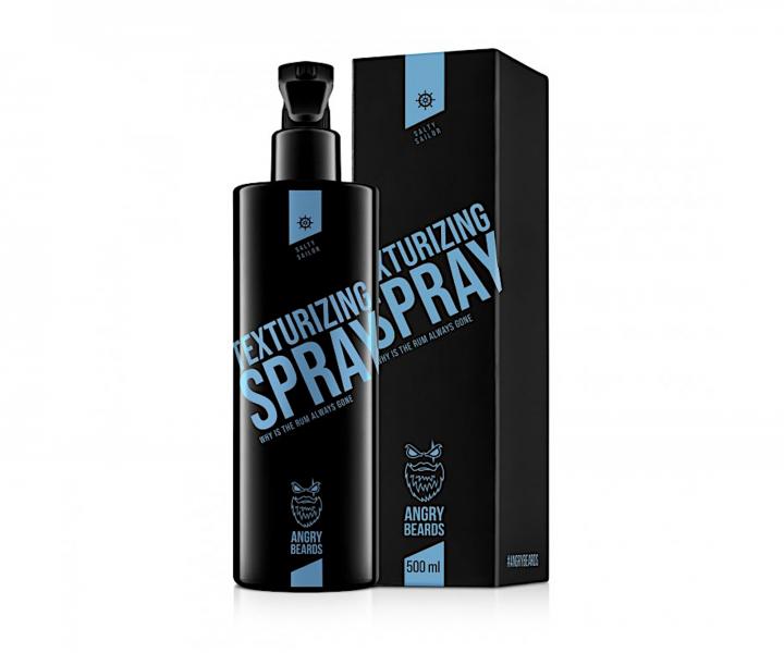Texturiza�n� sprej Angry Beards Texturizing Spray Salty Sailor - 500 ml