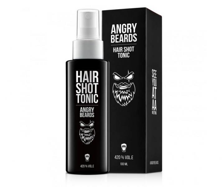Osvieujce tonikum na vlasy Angry Beards Hair Shot Tonic - 100 ml