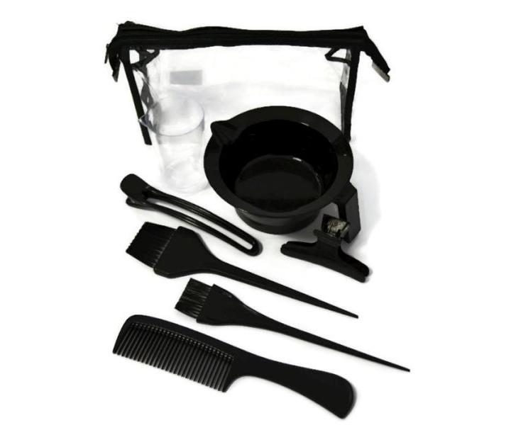 Profesionlna kaderncka sada na farbenie vlasov Sibel - 8 kusov