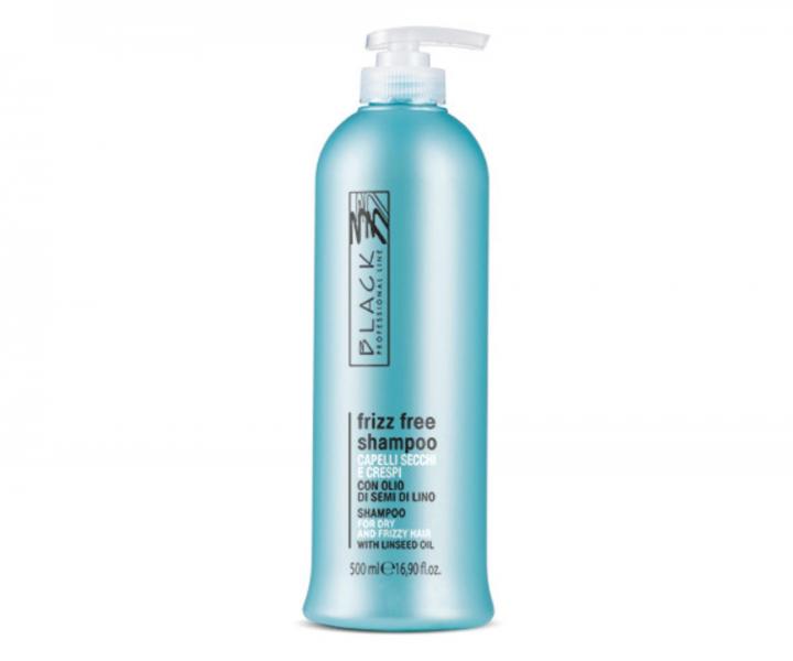 �amp�n pre krepat� a nepoddajn� vlasy Black Anti-frizz - 500 ml