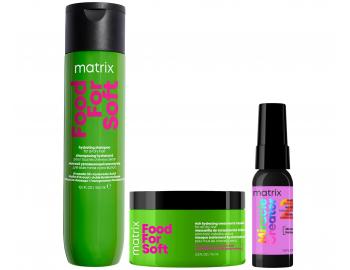 Sada pre hydrat�ciu such�ch vlasov Matrix Food For Soft + o�etruj�ci sprej s 20 benefitmi Matrix Miracle Creator 45 ml zadarmo