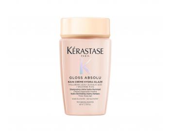 Hydrata�n� a rozjas�uj�ci �amp�n pre pevn� a krepovat� vlasy K�rastase Gloss Absolu Bain Cr�me Hydra-Glaze - 80 ml
