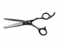 Profesion�lne efila�n� barber no�nice 6" Captain Cook Black Ripper 06479 - 32 zubov, �ierne