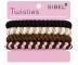 Ozdobn� gumi�ky do vlasov Sibel Twisties - b�ov�/hned�