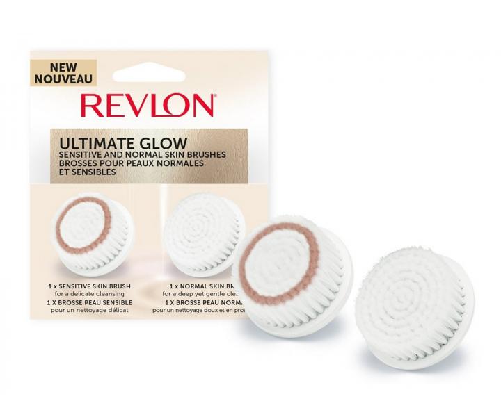 Náhradné hlavice pre čistiacu kefku Revlon Ultimate Glow Sonic