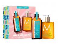 Dar�ekov� sada �ahkej olejovej starostlivosti Moroccanoil Treatment Light Hair & Hand Heroes + mydlo na ruky Moroccanoil zadarmo