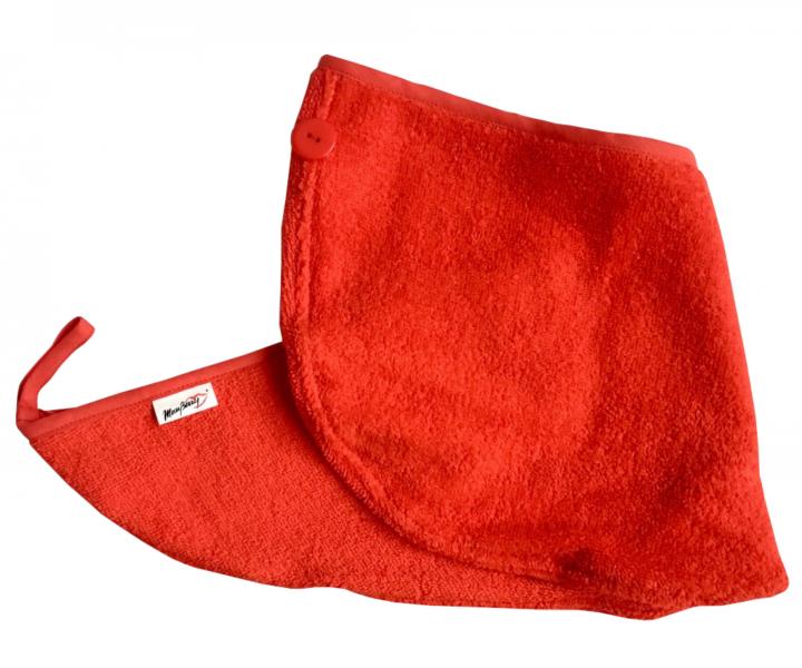 Turban na vlasy MaryBerry Red Couture - erven
