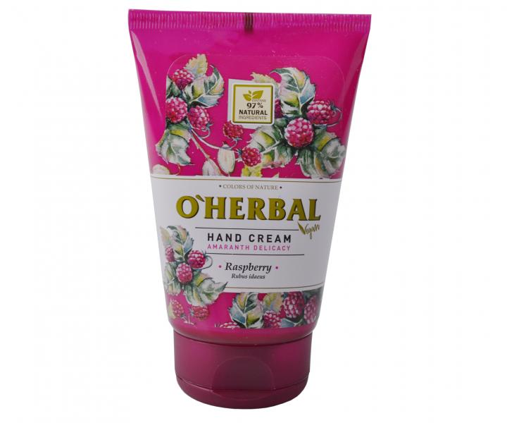 Krm na ruky O'Herbal Amaranth Delicacy - Malina 125 ml