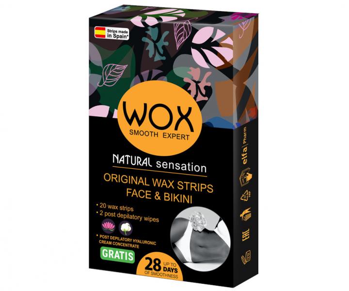 Voskov� p�siky na tv�r a oblast slab�n WOX + post-depila�n� kr�mov� koncentr�t zadarmo
