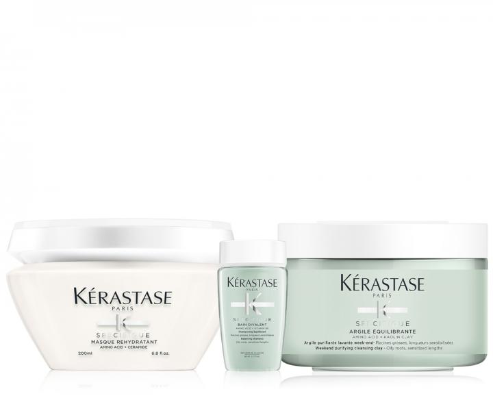 Sada pre mastn� korienky a scitliven� d�ky K�rastase Divalent + upokojuj�ci �amp�n 80 ml zadarmo