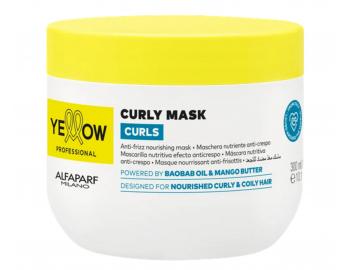 Maska pre vlnit�, kudrnat� a afro vlasy Yellow Professional Curls Curly Mask - 300 ml