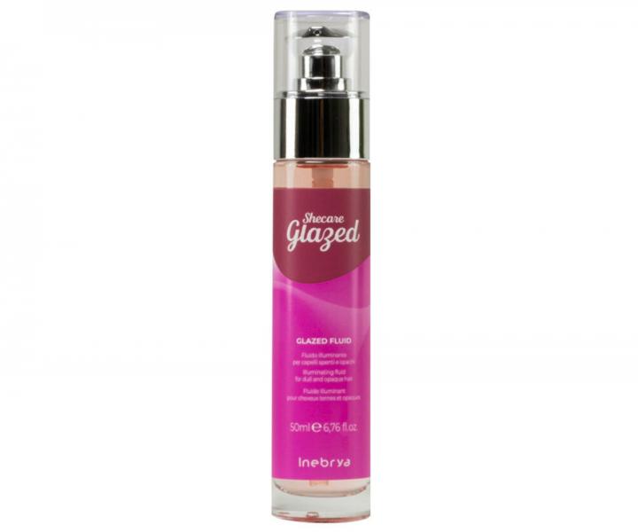 Rozjasujce a hydratan srum pre vlasy bez lesku Inebrya Shecare Glazed Fluid - 50 ml