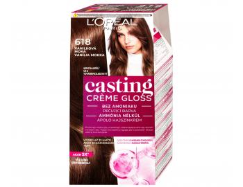 Preliv bez amoniaku Loral Casting Crme Gloss - 618 vanilkov moka