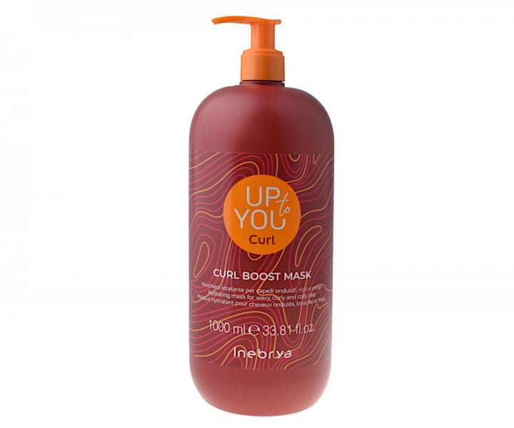 Hydratan maska &#8203;&#8203;pre vlnit a kuerav vlasy Inebrya Up To You Curl Boost Mask