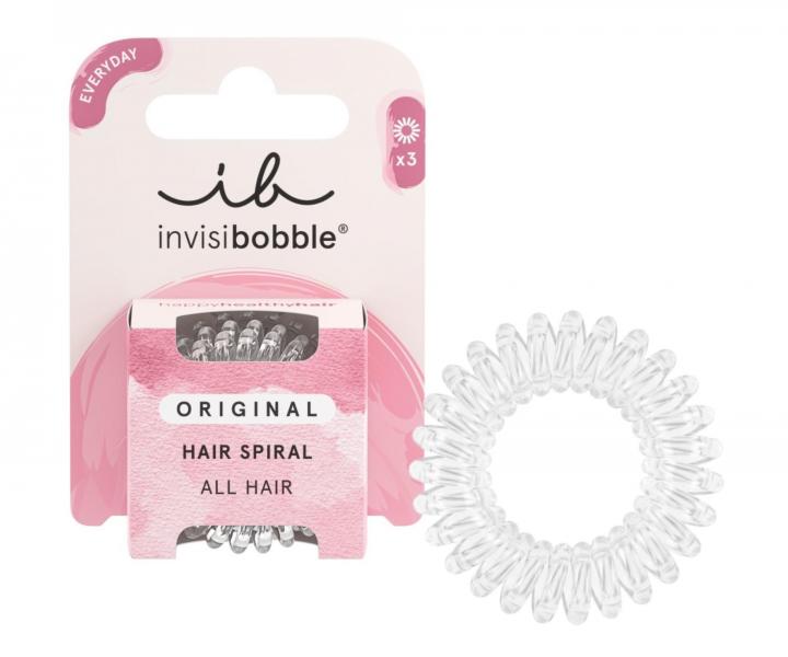 �pir�lov� gumi�ka do vlasov Invisibobble Original Crystal Clear - transparentn�, 3 ks