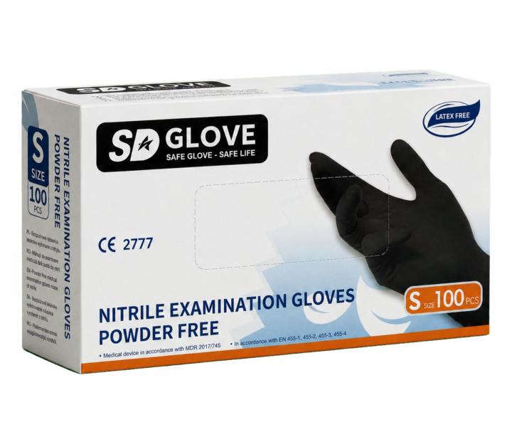 Nitrilov� rukavice SD Glove Nitrile Examination Gloves 100 ks - �ierne