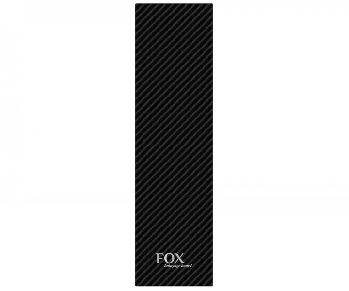 Karbnov podloka na farbenie vlasov Fox Balayage Carbon Fiber Board - 40 x 11 cm, ierna