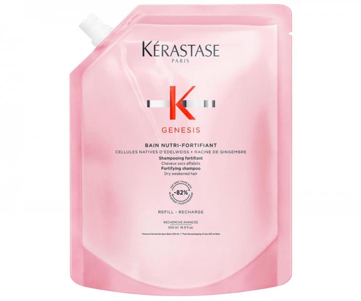 Vy�ivuj�ci �amp�n pre such� vlasy so sklonom k padaniu K�rastase Genesis Bain Nutri-Fortifiant - 500 ml, n�hradn� n�pl�