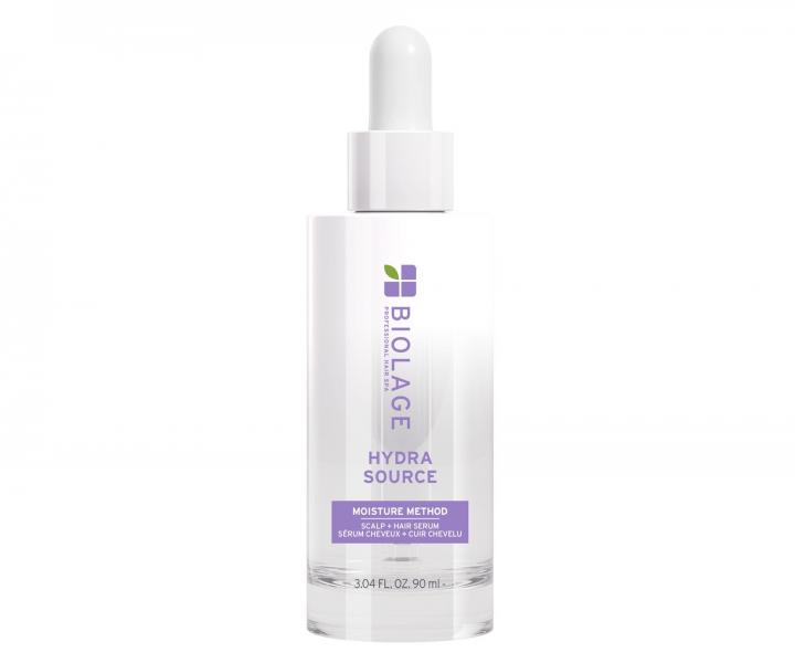 Lehk� hydrata�n� s�rum na vlasy a vlasov� poko�ku Biolage Hydra Source Moisture Method Scalp & Hair Serum - 90 ml