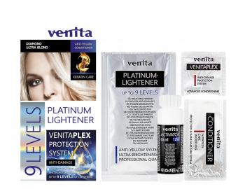 Platinov� zosvet�ova� vlasov o 9 t�nov Venita Platinum Lightener 9 Levels Diamond Ultra Blond