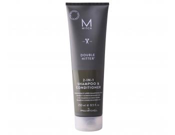 Oetrujci ampn a starostlivos Paul Mitchell Mitch Double Hitter - 250 ml