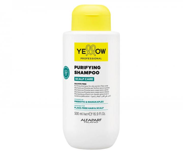 �istiaci �amp�n proti lupin�m Yellow Professional Scalp Care Purifying Shampoo - 500 ml