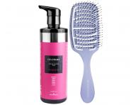 Semi-permanentn regeneran maska &#8203;&#8203;Klral System Colorama Magenta - 500 ml, ruov + kefa zadarmo