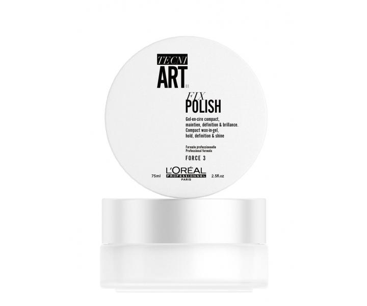 Kompaktn� g�lov� vosk na vlasy Lor�al Tecni. Art Fix Polish - 75 ml