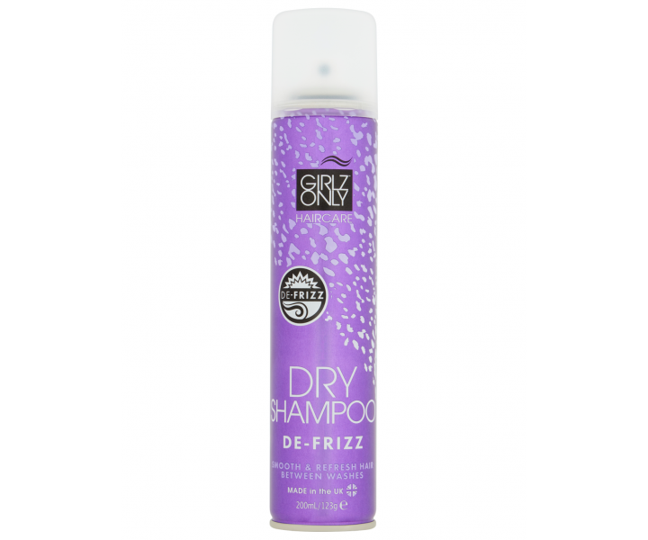 Suchý šampón proti krepovateniu vlasov Girlz Only De-Frizz - 200 ml
