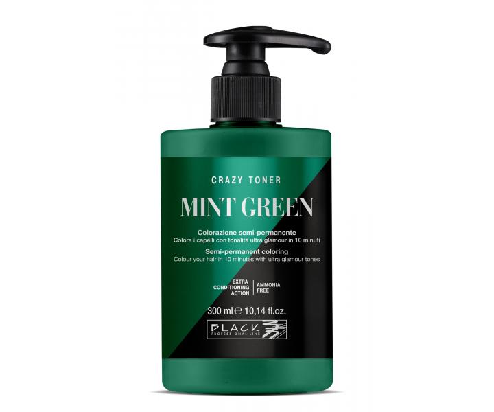 Farebn toner na vlasy Black Professional Crazy Toner - Mint Green (zelen)