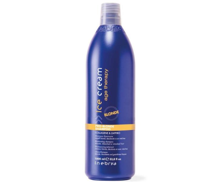 �amp�n pre odfarben� a mel�rovan� vlasy Inebrya Pro-Blonde - 1000 ml