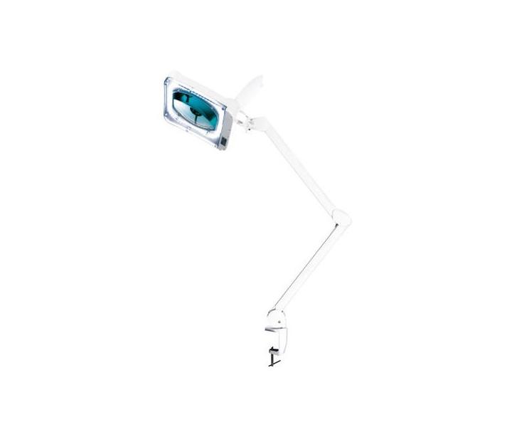 Kozmetick� LED lampa s lupou na st�l - Sibel Square, 5 dioptri�